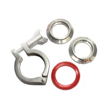 SS TC Clamp Full Set Stainless Steel 304 Pipe Size:O.D